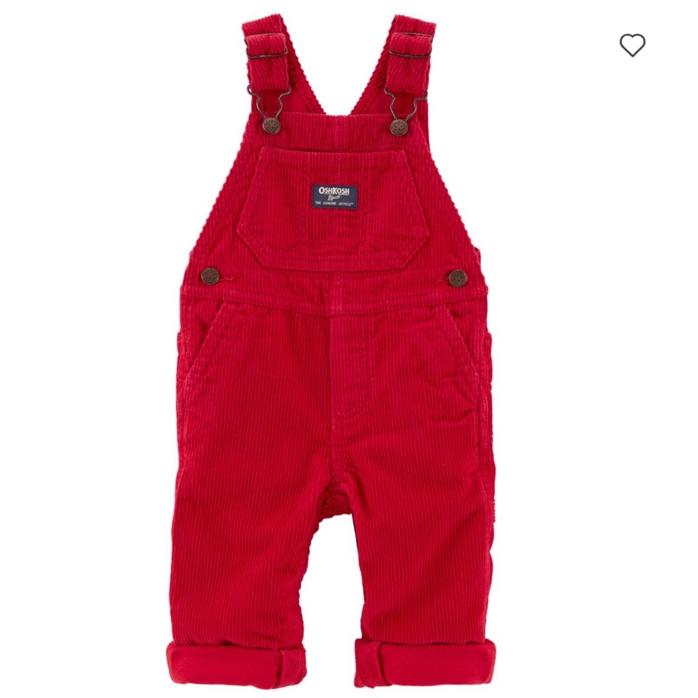 Like New OshKosh Corduroy Overalls